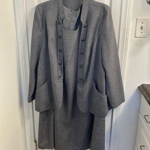 Plus Size; 2 piece dress and jacket.